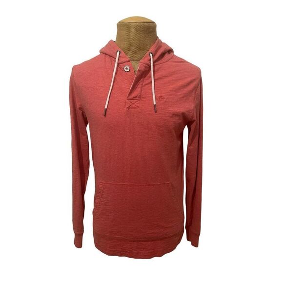 Southern‎ Tide Men's Hoodie Sweater Salmon Pink Chest Logo Size Small - Picture 2 of 8